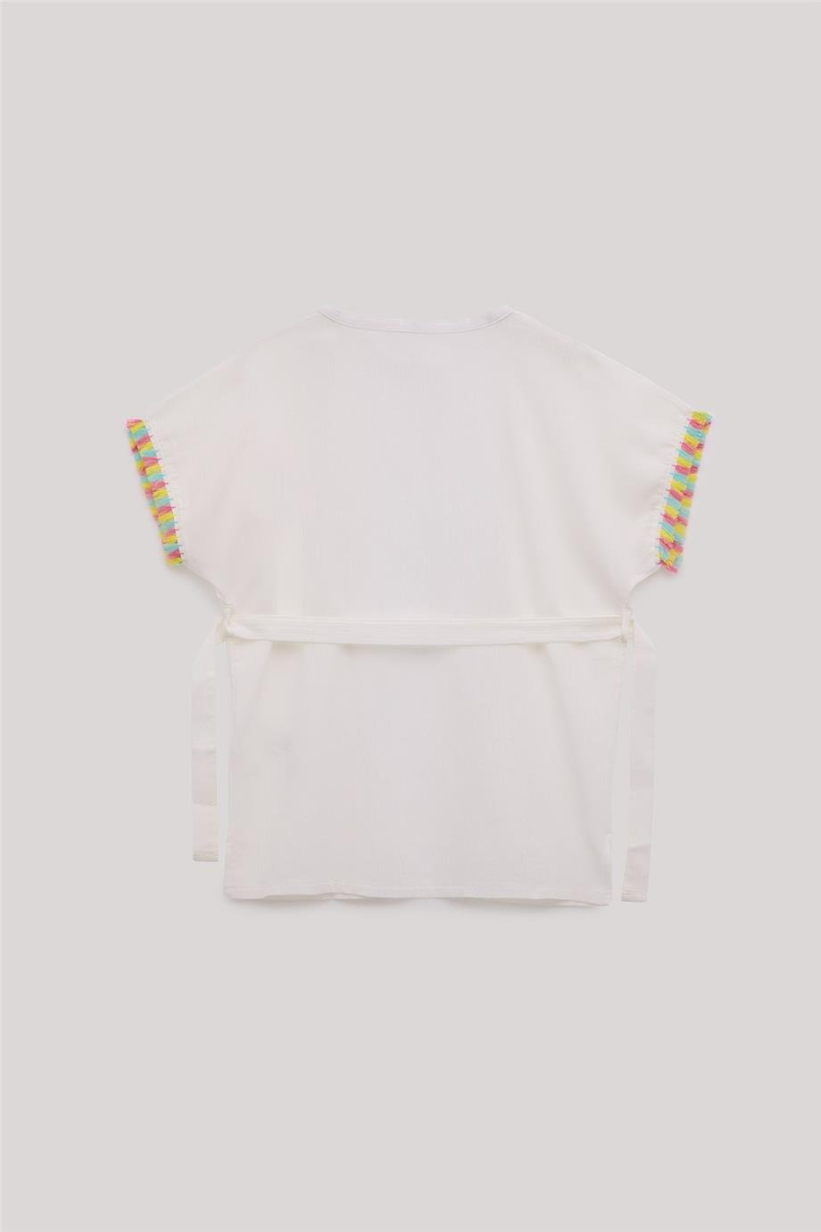 Tyess Kız Çocuk Renkli Pareo