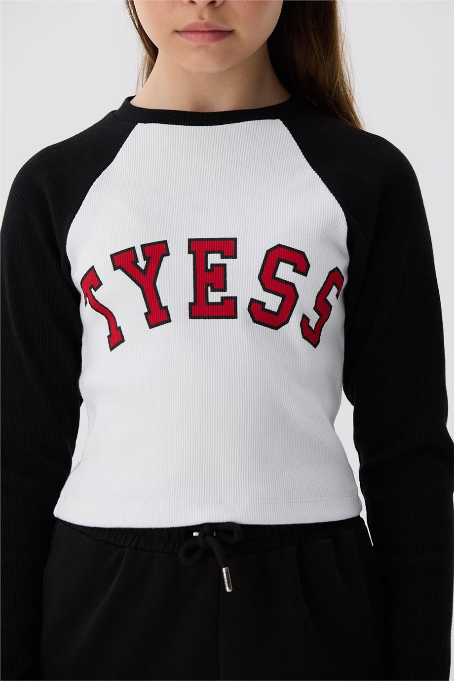 Tyess Kız Çocuk Renkli T-Shirt