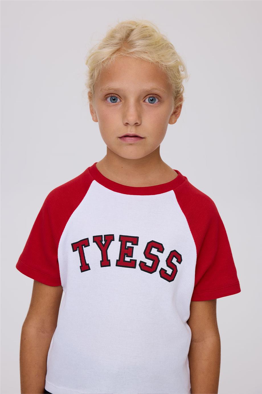 Tyess Kız Çocuk Renkli TshirtTyess Kız Çocuk Renkli Tshirt