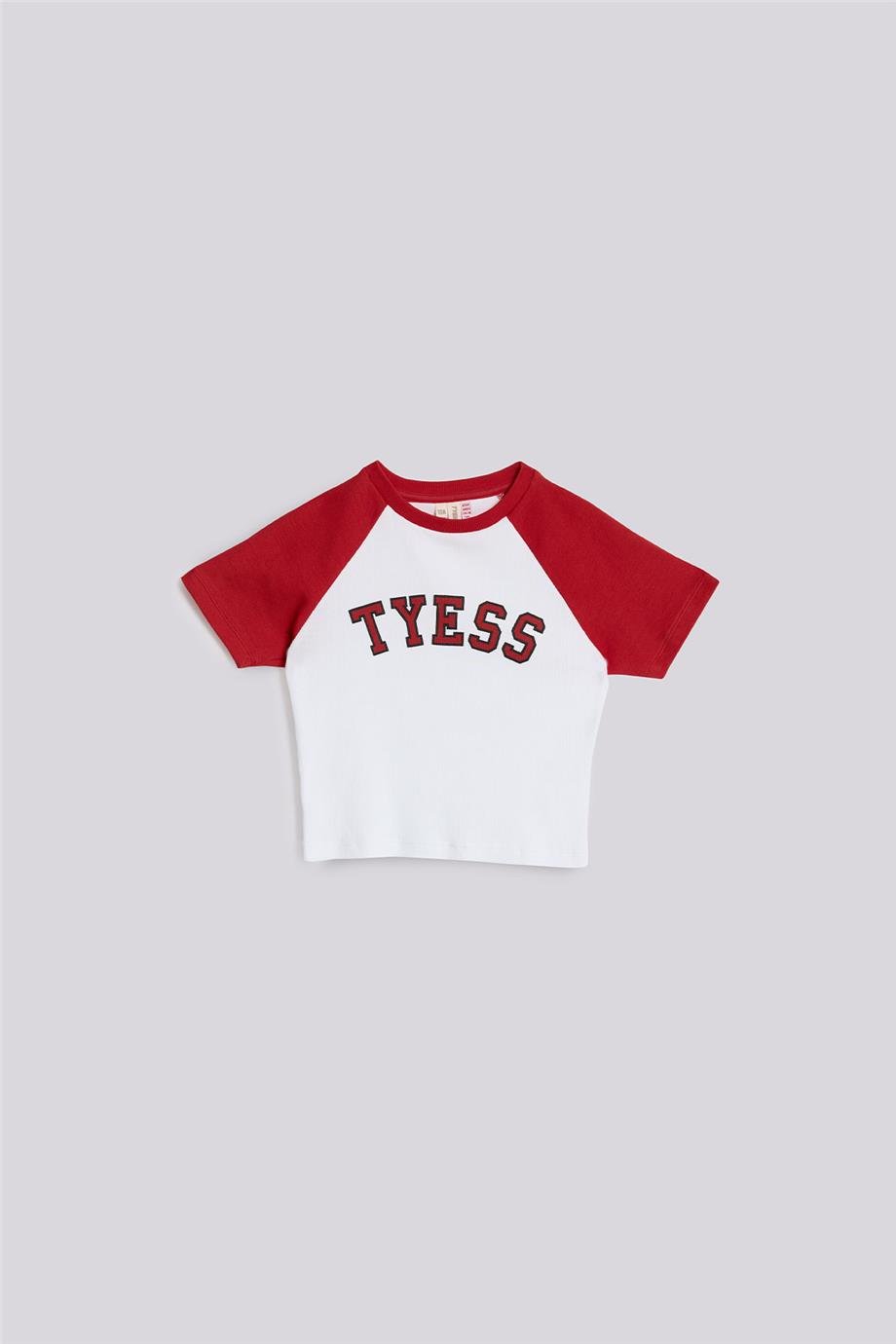 Tyess Kız Çocuk Renkli TshirtTyess Kız Çocuk Renkli Tshirt