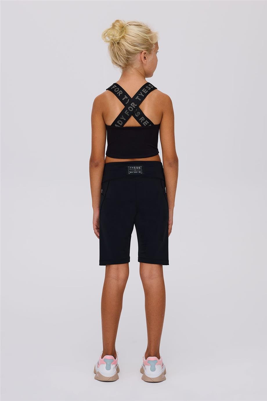 Tyess Kız Çocuk Siyah AtletTyess Kız Çocuk Siyah Atlet