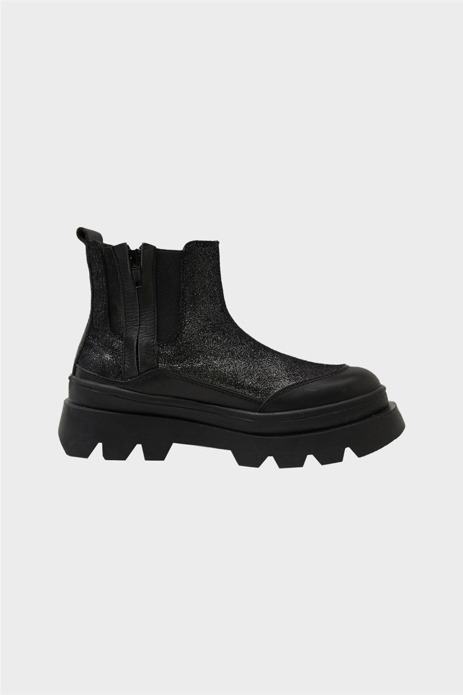 Tyess Kız Çocuk Siyah Ayakkabı