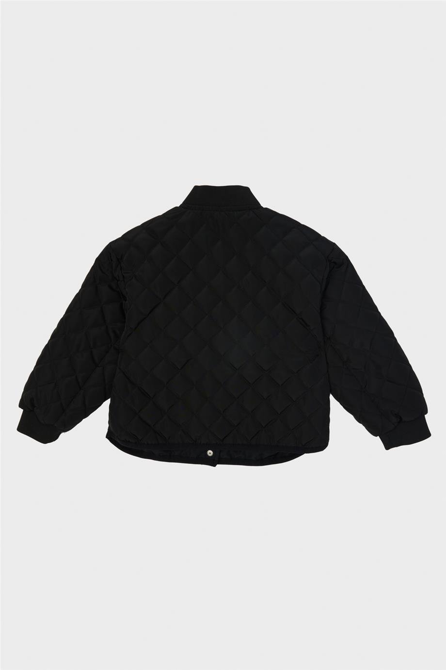 Tyess Kız Çocuk Siyah Ceket