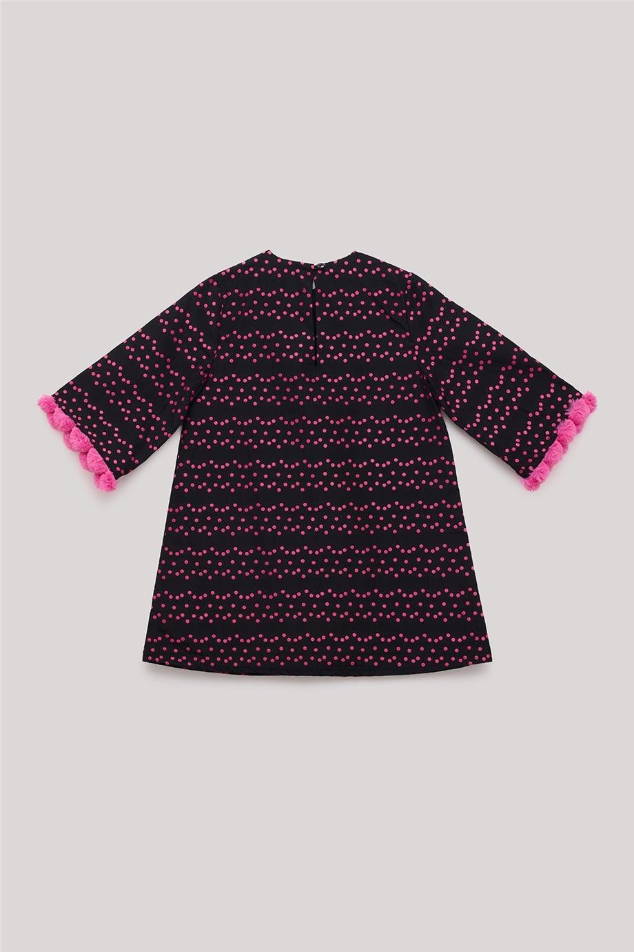 Tyess Kız Çocuk Siyah Elbise