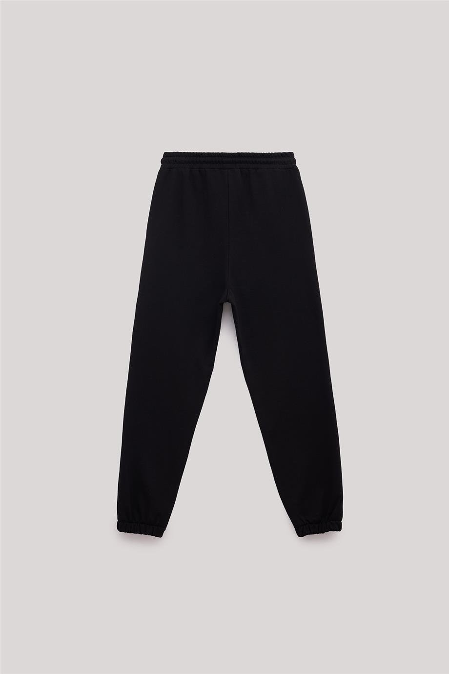 Tyess Kız Çocuk Siyah Eşofman Altı