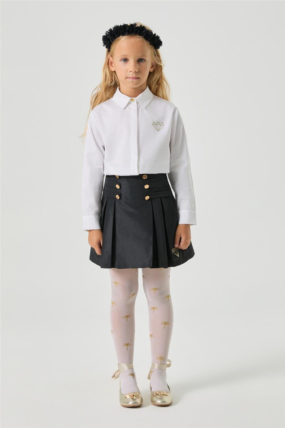 Tyess Kız Çocuk Siyah EtekTyess Kız Çocuk Siyah Etek