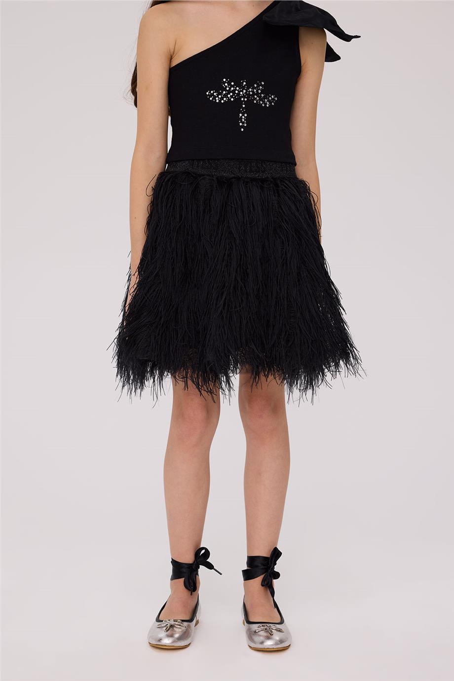 Tyess Kız Çocuk Siyah EtekTyess Kız Çocuk Siyah Etek