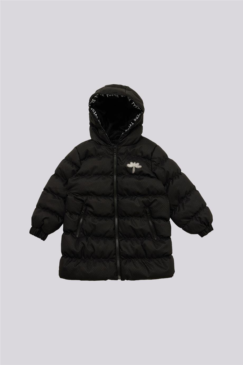 Tyess Girl Black CoatTyess Girl Black Coat