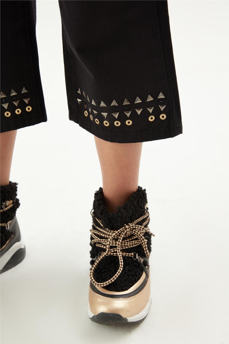 Tyess Kız Çocuk Siyah Pantolon