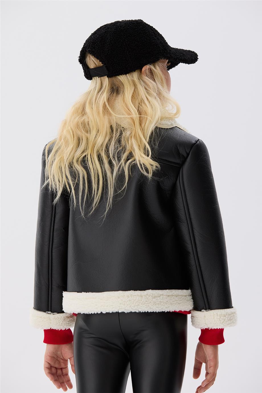 Tyess Kız Çocuk Siyah Şapka