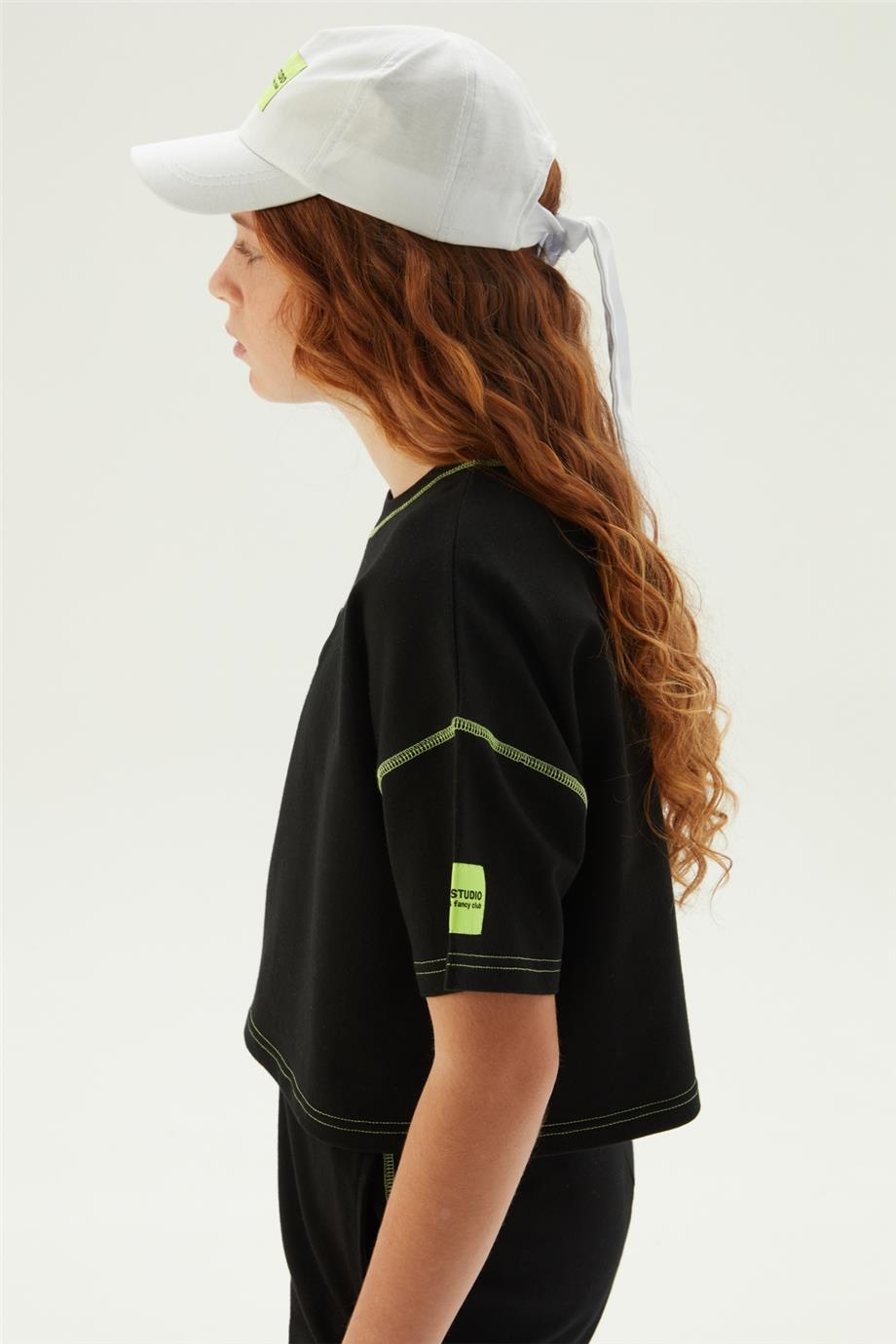 Tyess Kız Çocuk Siyah T-Shirt