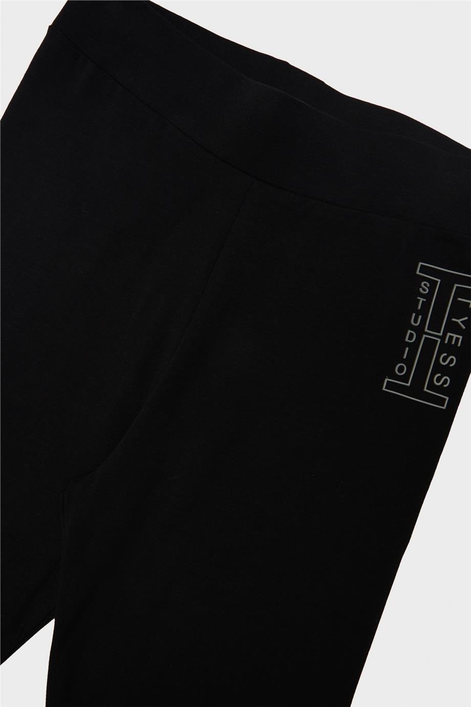 Tyess Kız Çocuk Siyah Tayt