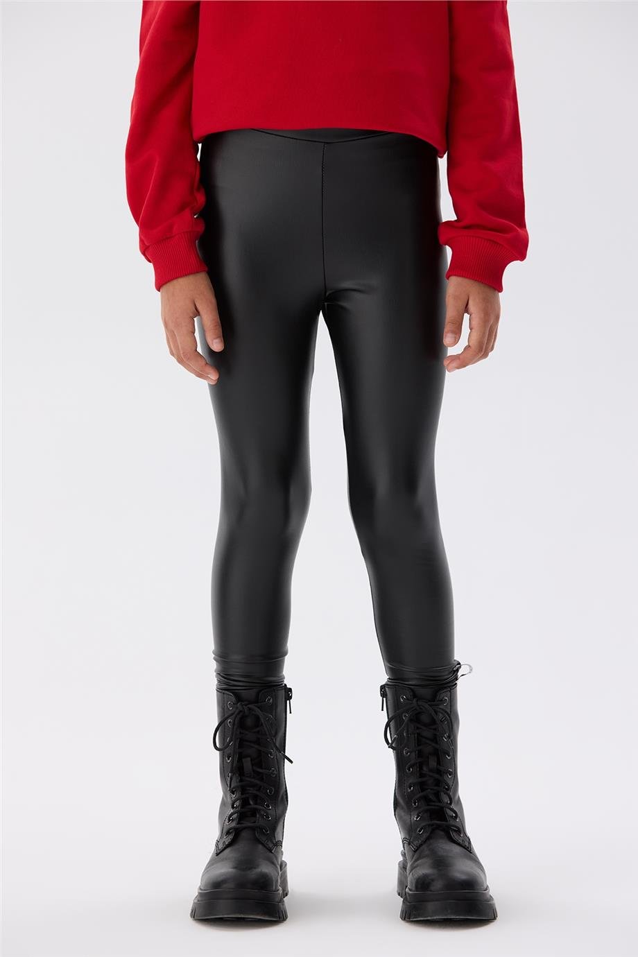 Tyess Kız Çocuk Siyah Tayt