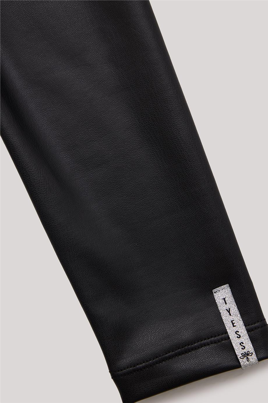 Tyess Kız Çocuk Siyah Tayt