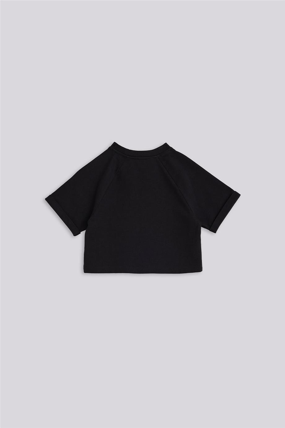 Tyess Kız Çocuk Siyah TshirtTyess Kız Çocuk Siyah Tshirt