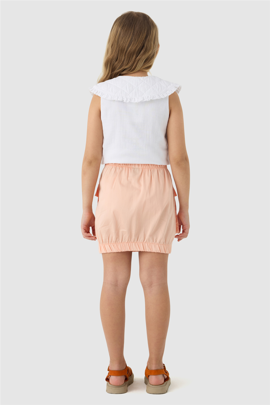 Tyess Girl Salmon SkirtTyess Girl Salmon Skirt