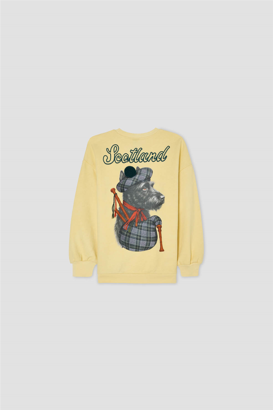 Tyess Kız Çocuk Transfer Baskılı Bisiklet Yaka Sarı SweatshirtTyess Kız Çocuk Transfer Baskılı Bisiklet Yaka Sarı Sweatshirt