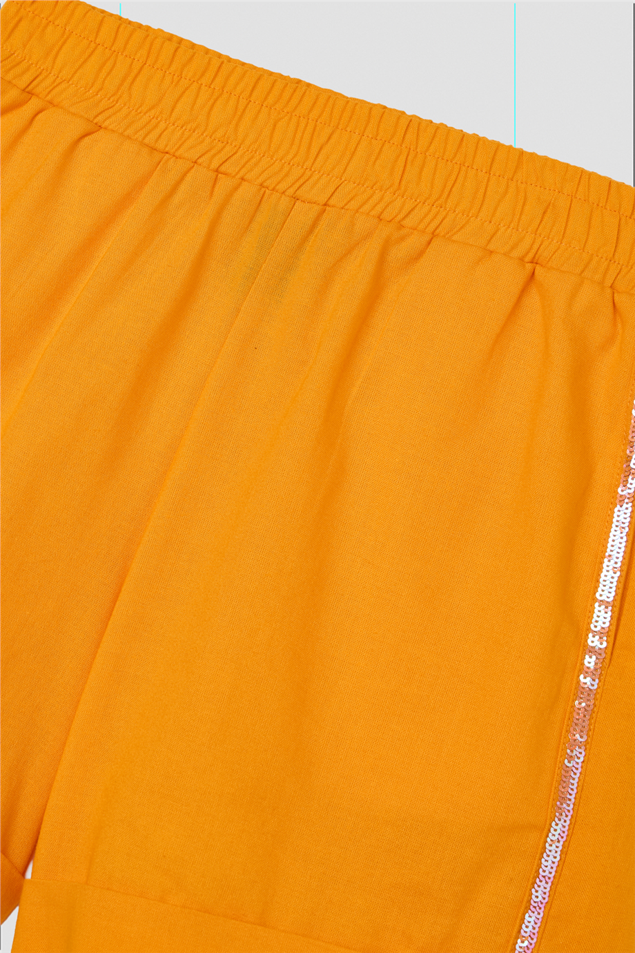 Tyess Girl Orange Shorts Tyess Girl Orange Shorts 