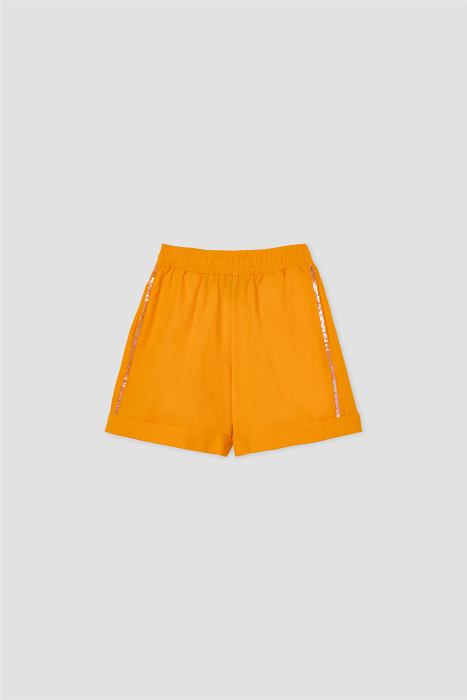 Tyess Girl Orange Shorts Tyess Girl Orange Shorts 
