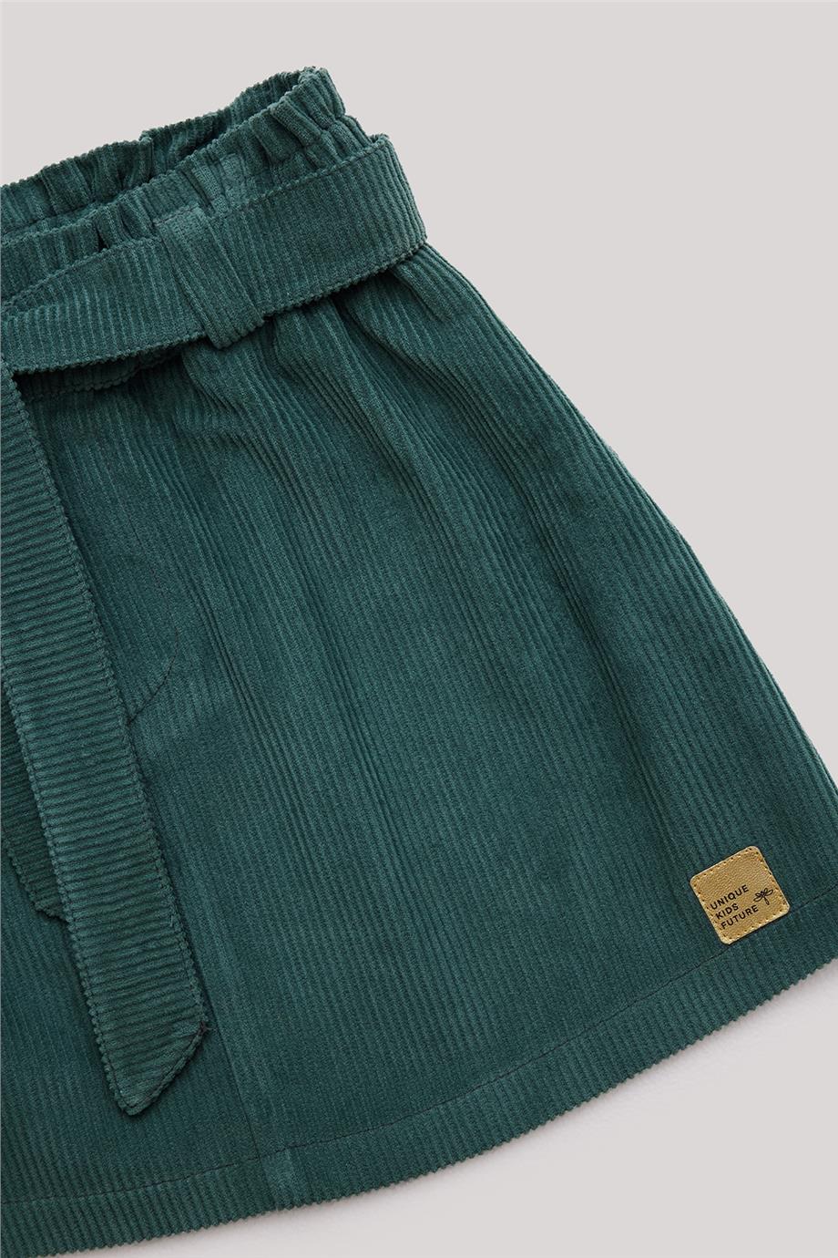 Tyess Kız Çocuk Yeşil Etek