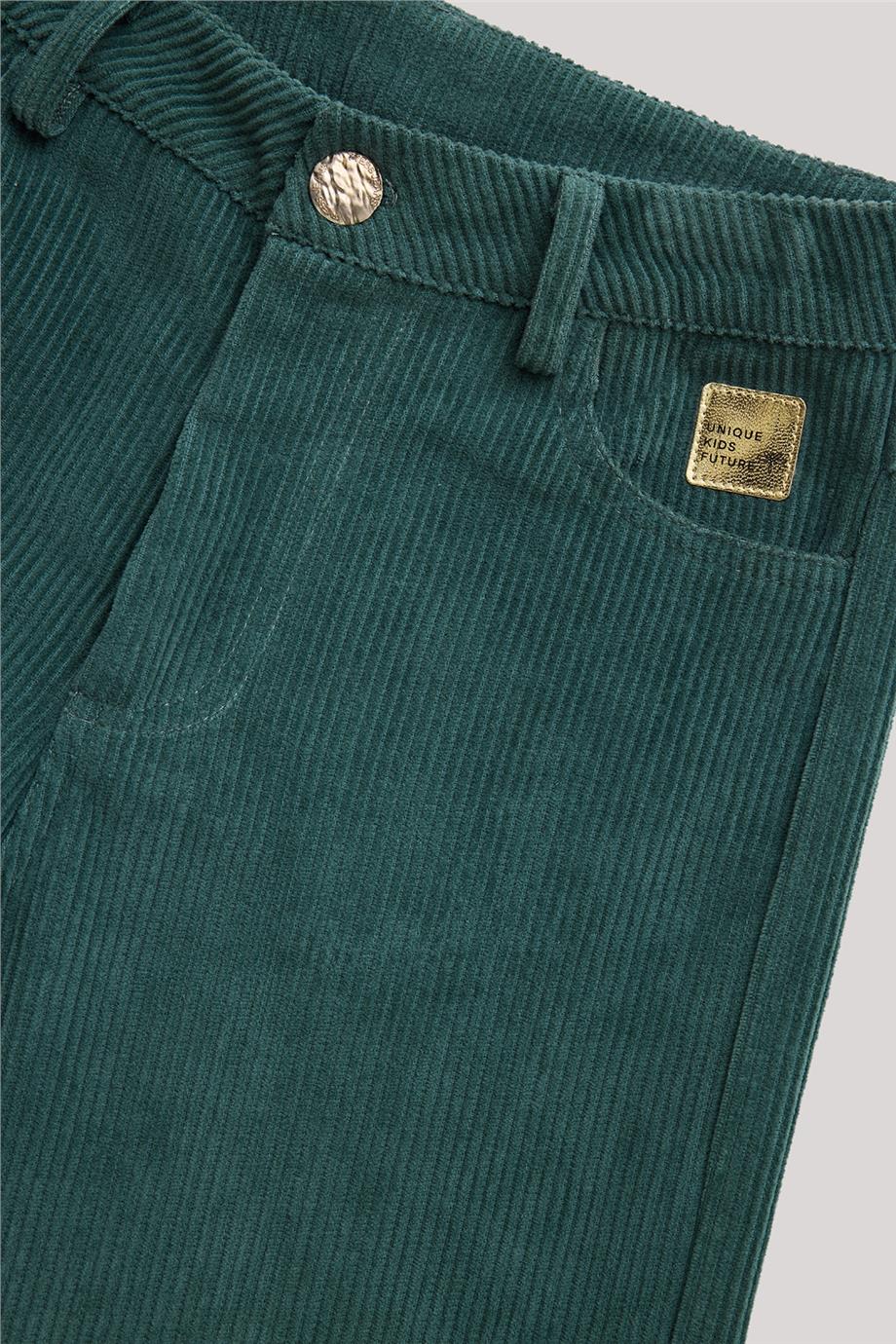 Tyess Kız Çocuk Yeşil Pantolon