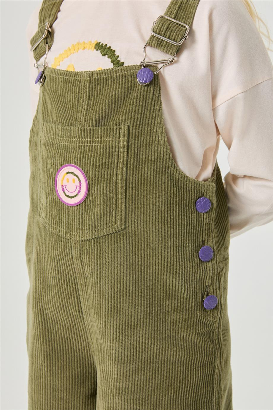 Tyess Kız Çocuk Yeşil TulumTyess Kız Çocuk Yeşil Tulum