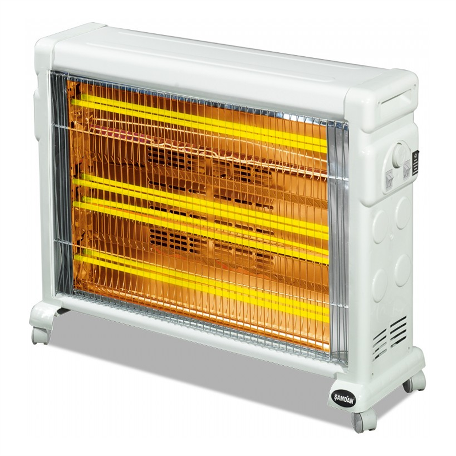 ŞAMDAN 3000 AYARLANABİLİR TERMOSTATLI DİK ISITICI