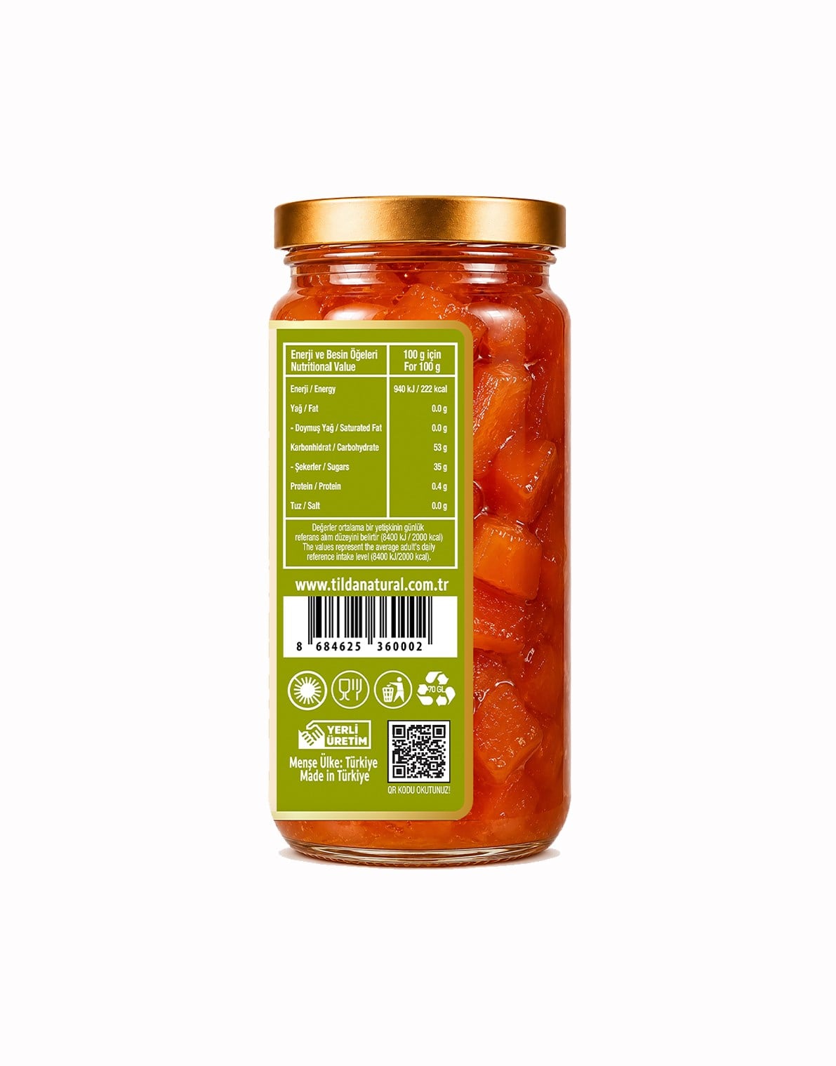 Tilda Ayva  Reçeli Karanfilli  290 G