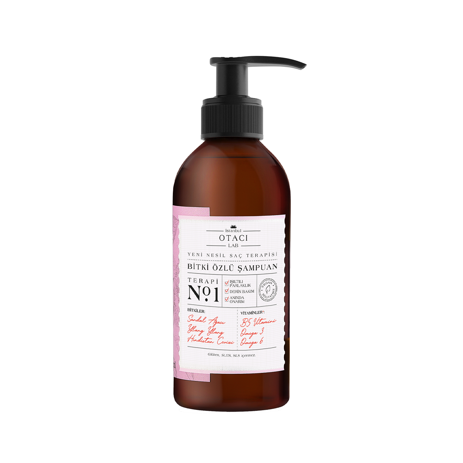 Otacı LAB No: 1 Moisturizing and Regenerative Shampoo