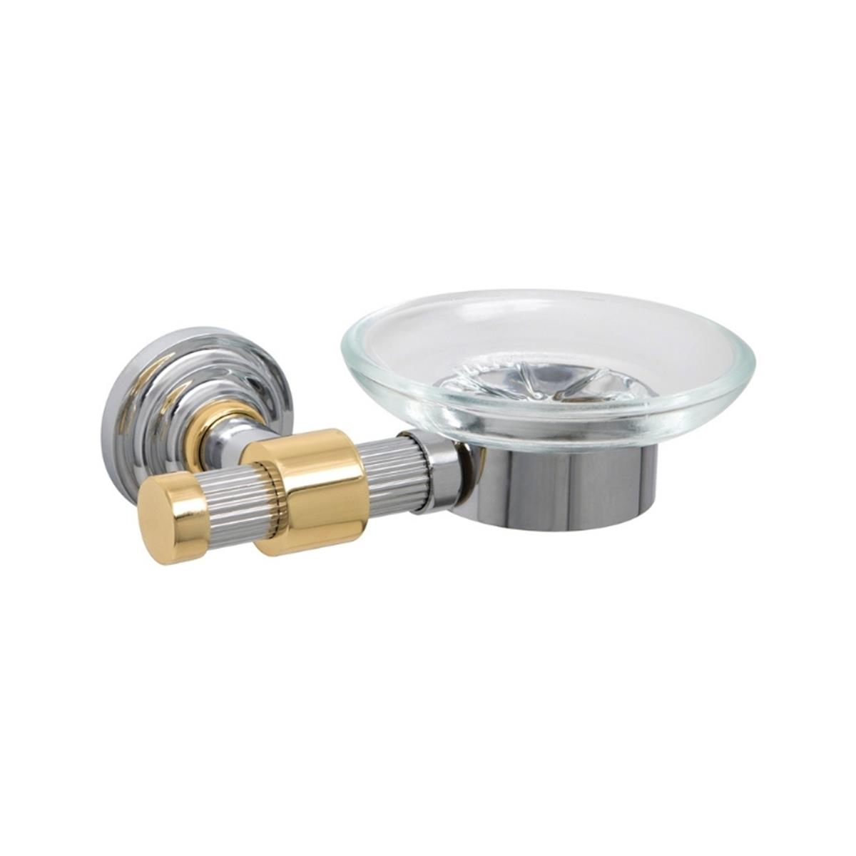 Aksu Line Montajlı Sabunluk Krom / PVD Gold