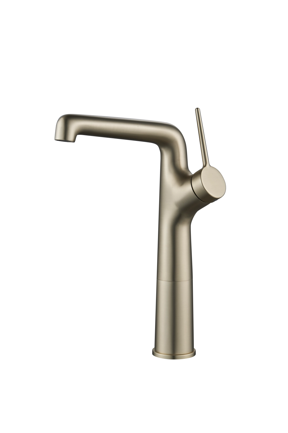 Creavit Flow Uzun Lavabo Armatürü Brush Gold