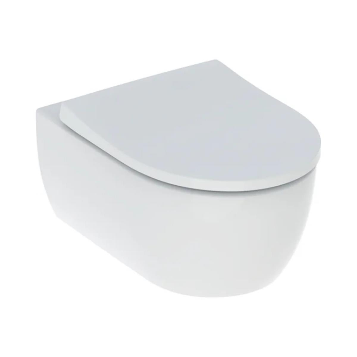 Geberit iCon Rimfree asma klozet, 53 cm + Kapak Dahil