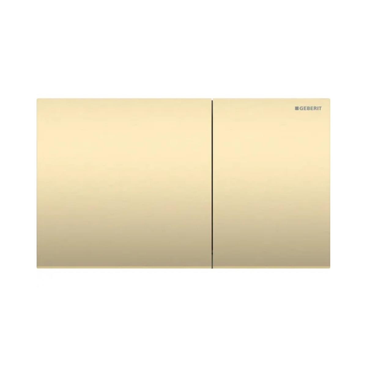 Geberit Kumanda Kapağı Sigma70 - Çift Basmalı - Pirinç