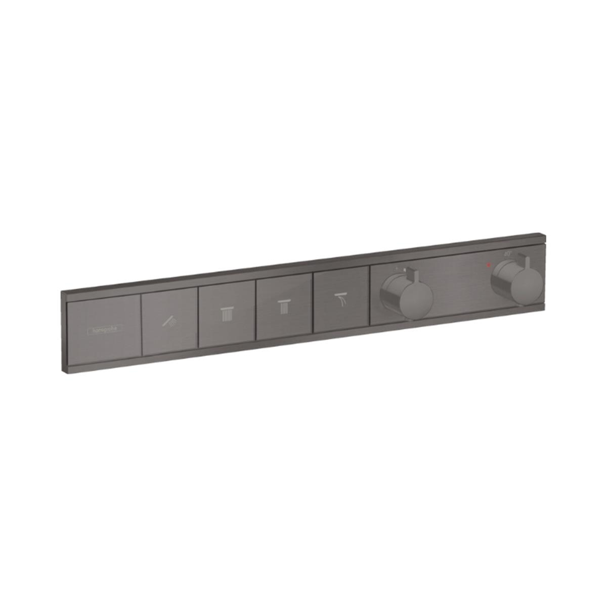 RainSelect Ankastre Termostat 4 çıkış için Mat Siyah