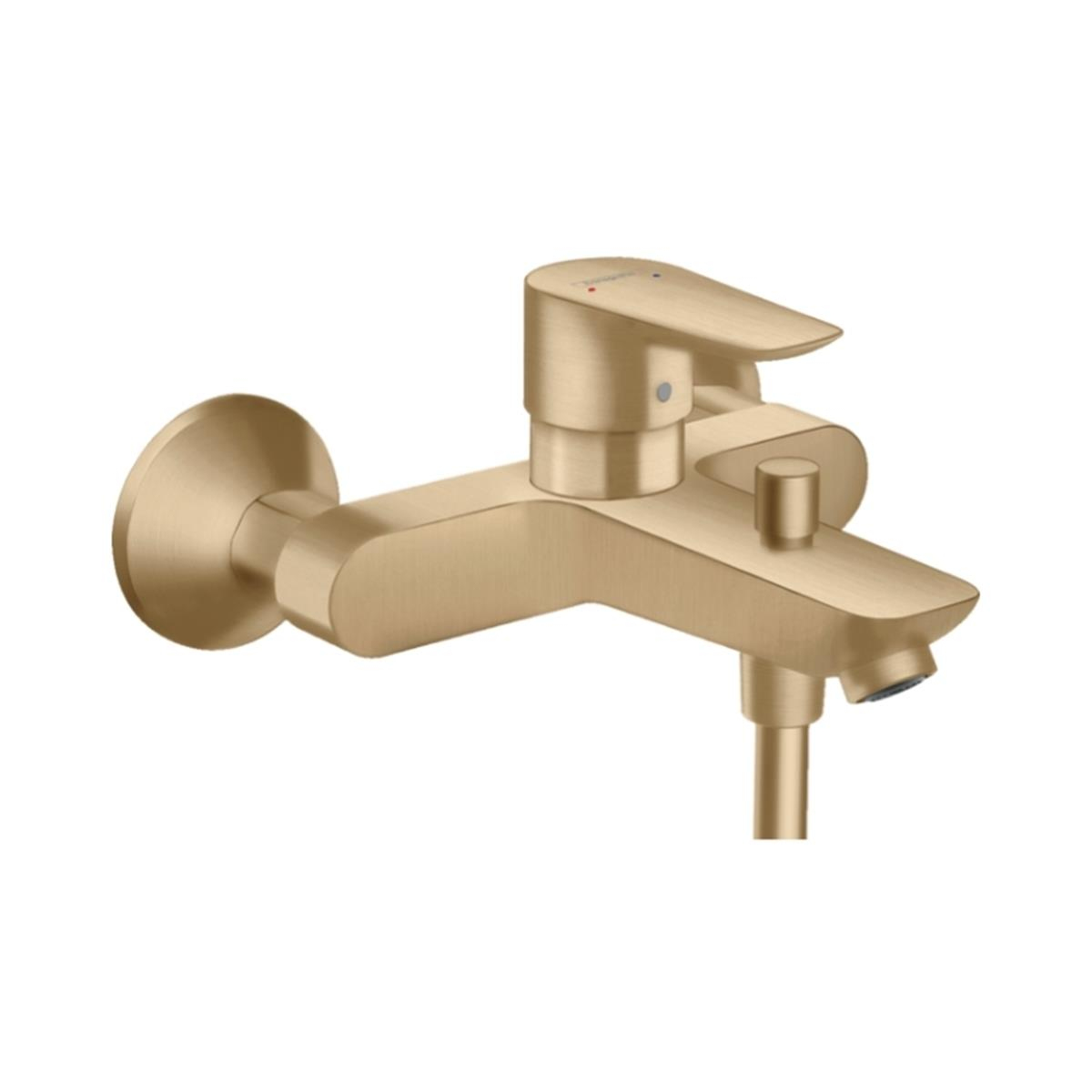 Hansgrohe Talis E Tek Kollu Banyo Bataryası Aplike Mat Bronz