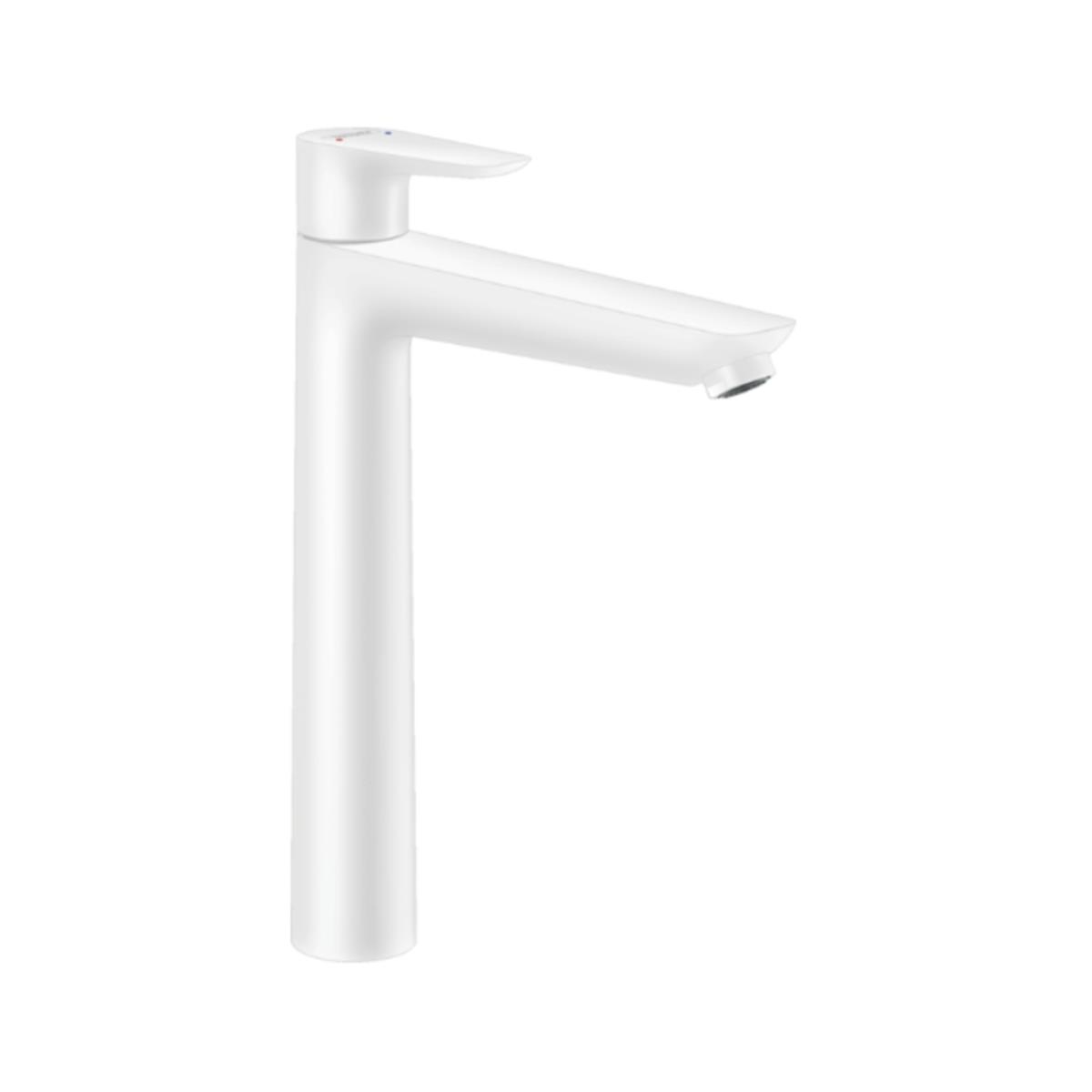Hansgrohe Talis E Tek kollu Lavabo Bataryası 240 kumandasız Mat Beyaz