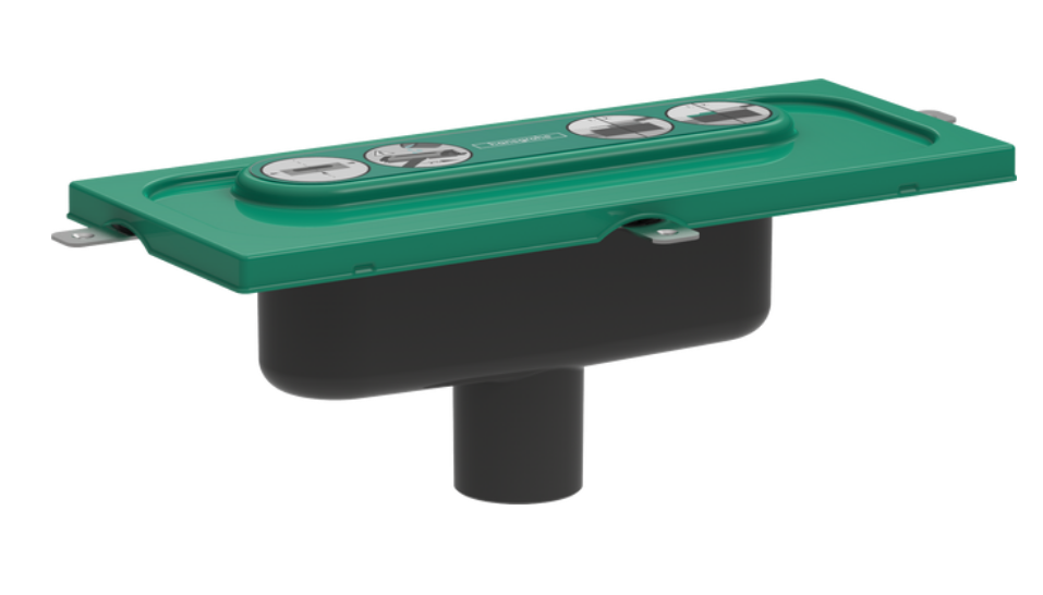 Hansgrohe uBox Universal İç Set Lineer Duş Kanalı İçin Dikey Kurulum