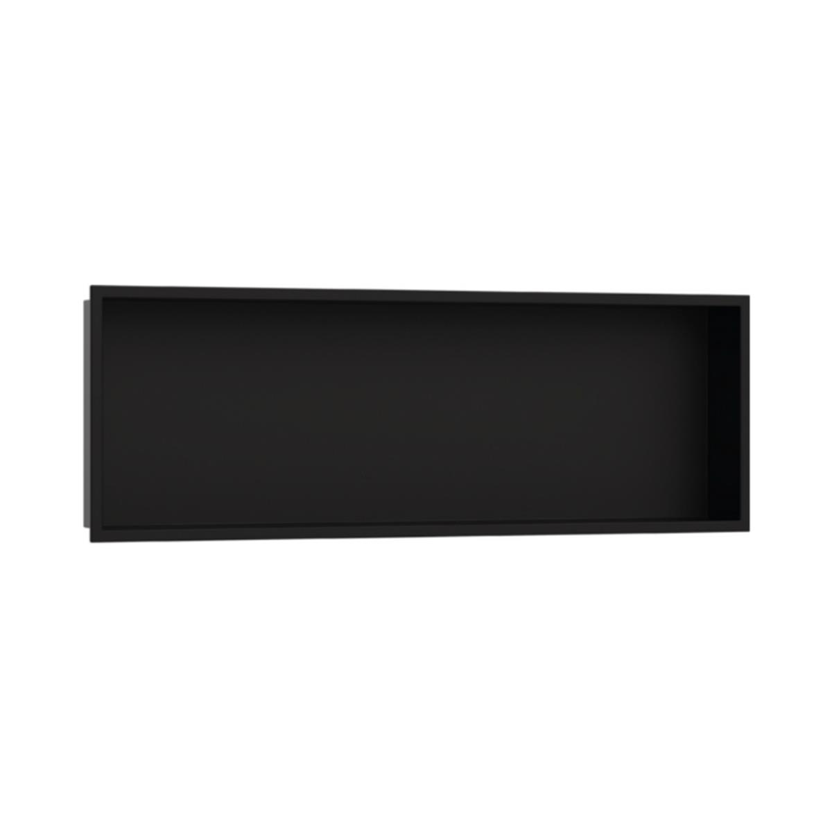 Hansgrohe XtraStoris Original Duvar nişi entegre çerçeveli 300/900/100 Satin Siyah