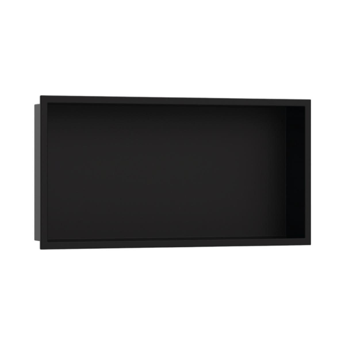 Hansgrohe XtraStoris Original Duvar nişi entegre çerçeveli 300/600/100 Satin Siyah