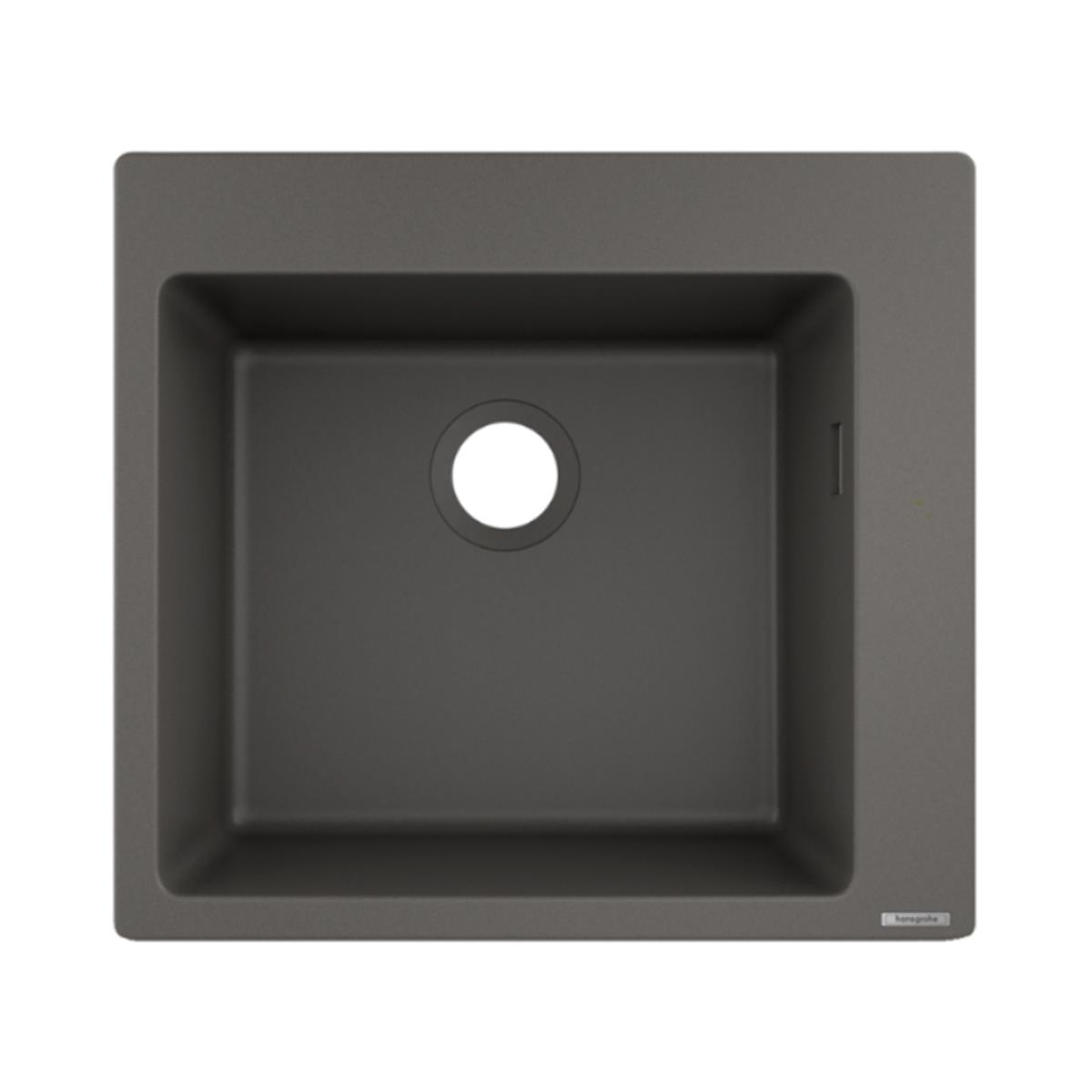 Hansgrohe S510-F450 SilicaTec Ankastre Granit Eviye 450 Taş Grisi