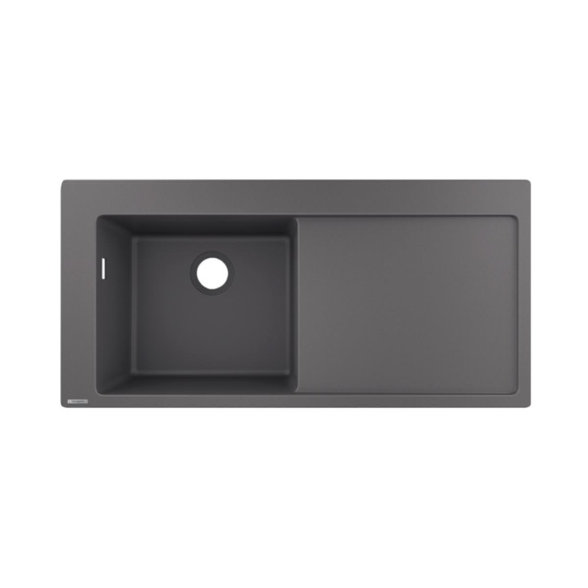 Hansgrohe S5110-F450 SilicaTec Ankastre Granit Eviye 450 Damlalıklı Taş Grisi