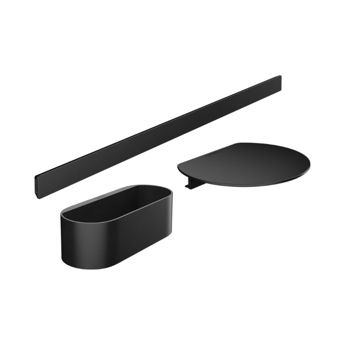Hansgrohe WallStoris Küvet Paketi 3 Parça Satin Siyah