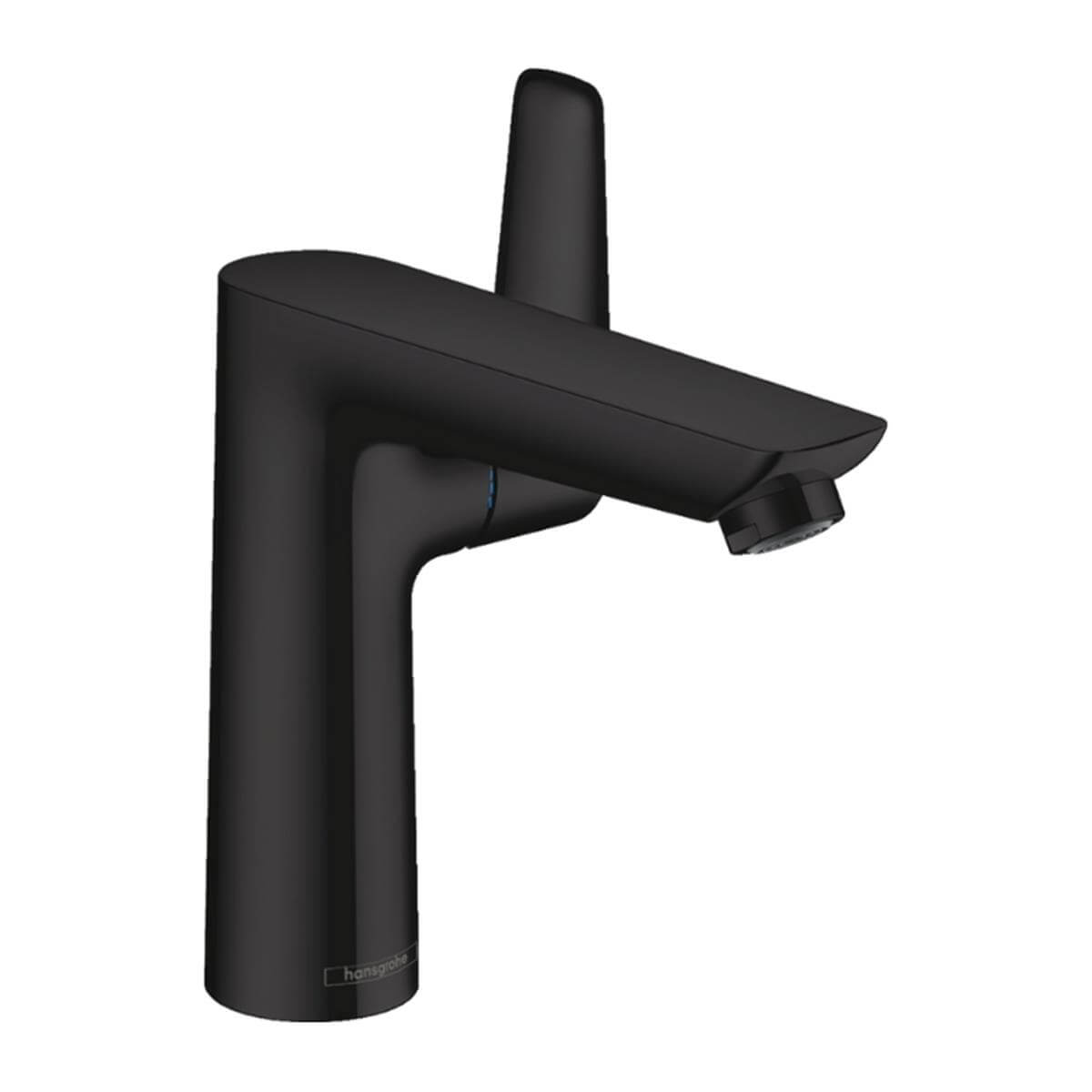 Hansgrohe Talis E Tek Kollu Lavabo Bataryası 150 Kumandalı Satin Siyah