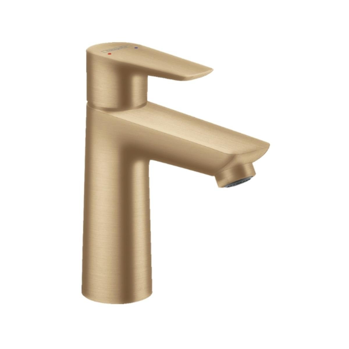 Hansgrohe Talis E Tek Kollu Lavabo Bataryası 110 Mat Bronz
