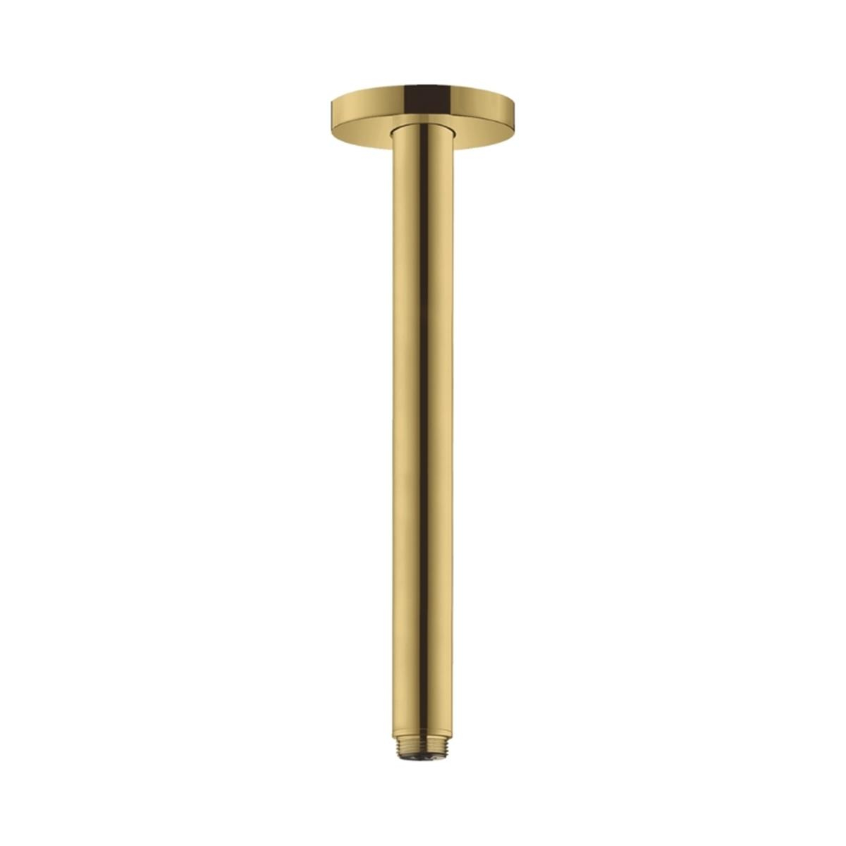 Hansgrohe Tepe Duşu Tavan bağlantısı S 30 cm Parlak Altın Optik