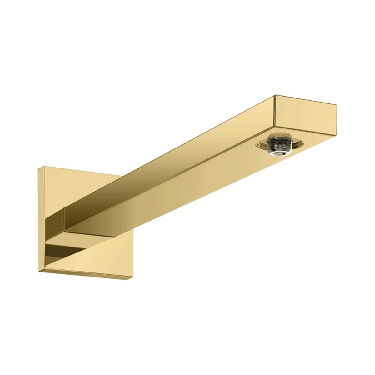 Hansgrohe Tepe Duş dirseği Square 38,9 cm Satin Parlak Altın Optik