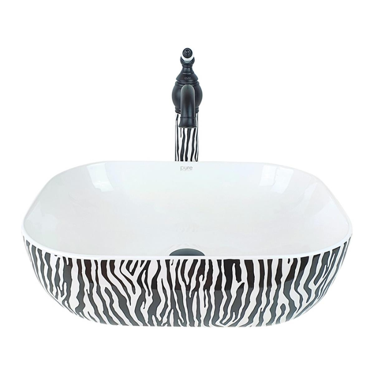 Pure Concept Zebra Tezgah Üstü Çanak Lavabo