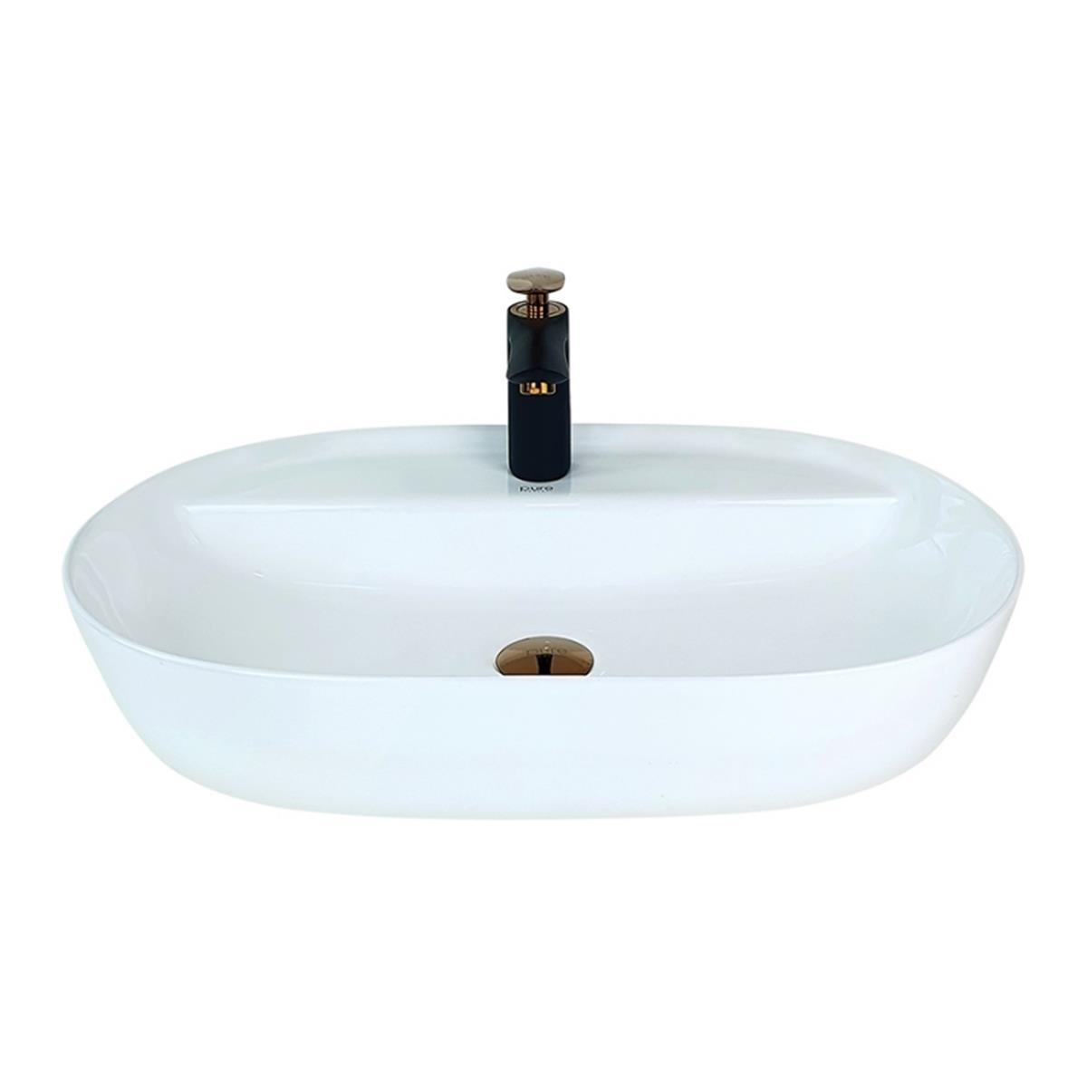 Pure Concept Beyaz Tezgah Üstü Çanak Lavabo