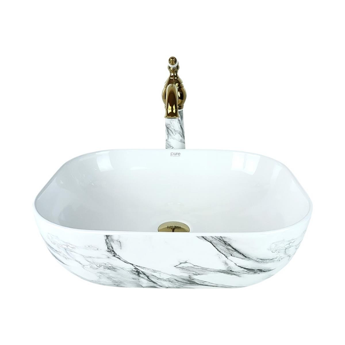 Pure Concept Calacatta Çanak Lavabo