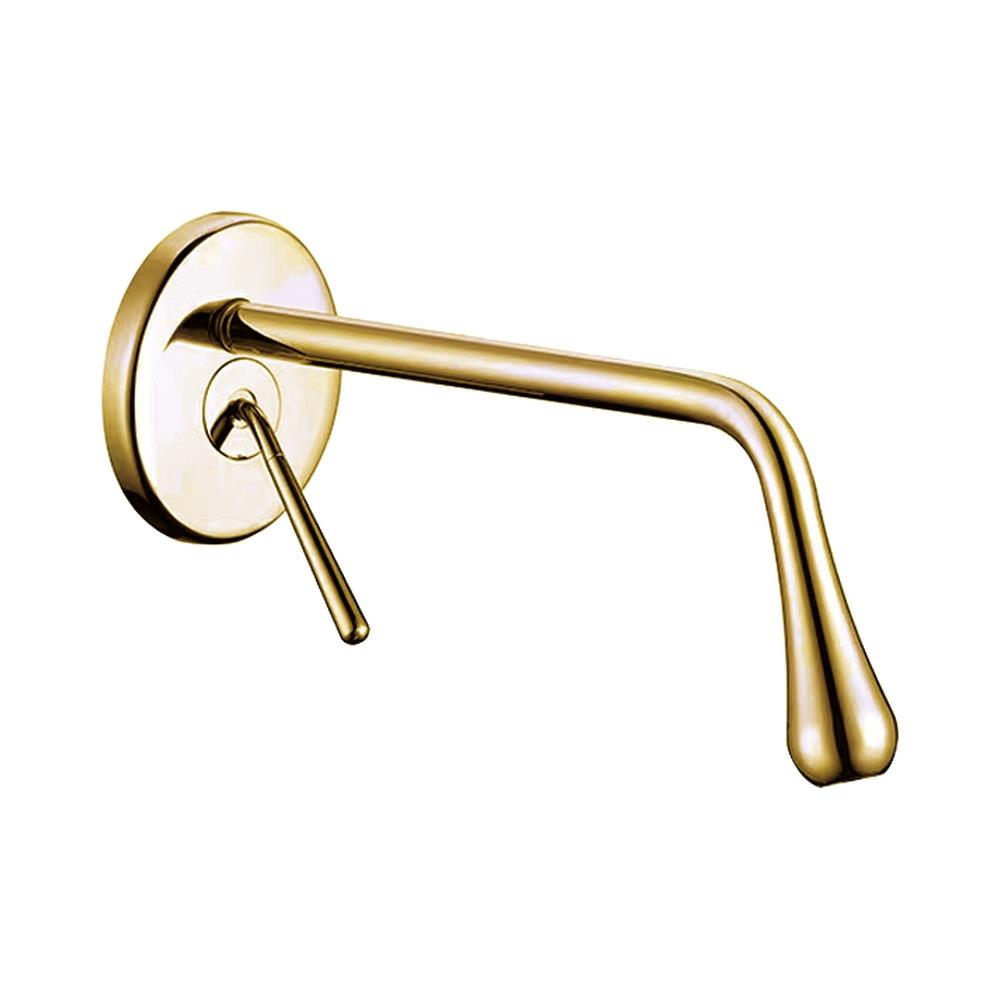 Pure Concept Minimal Altın Ankastre Lavabo Bataryası